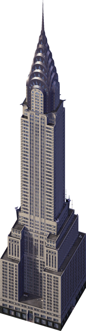 Chrysler Building - Skyscraper (300x1146), Png Download