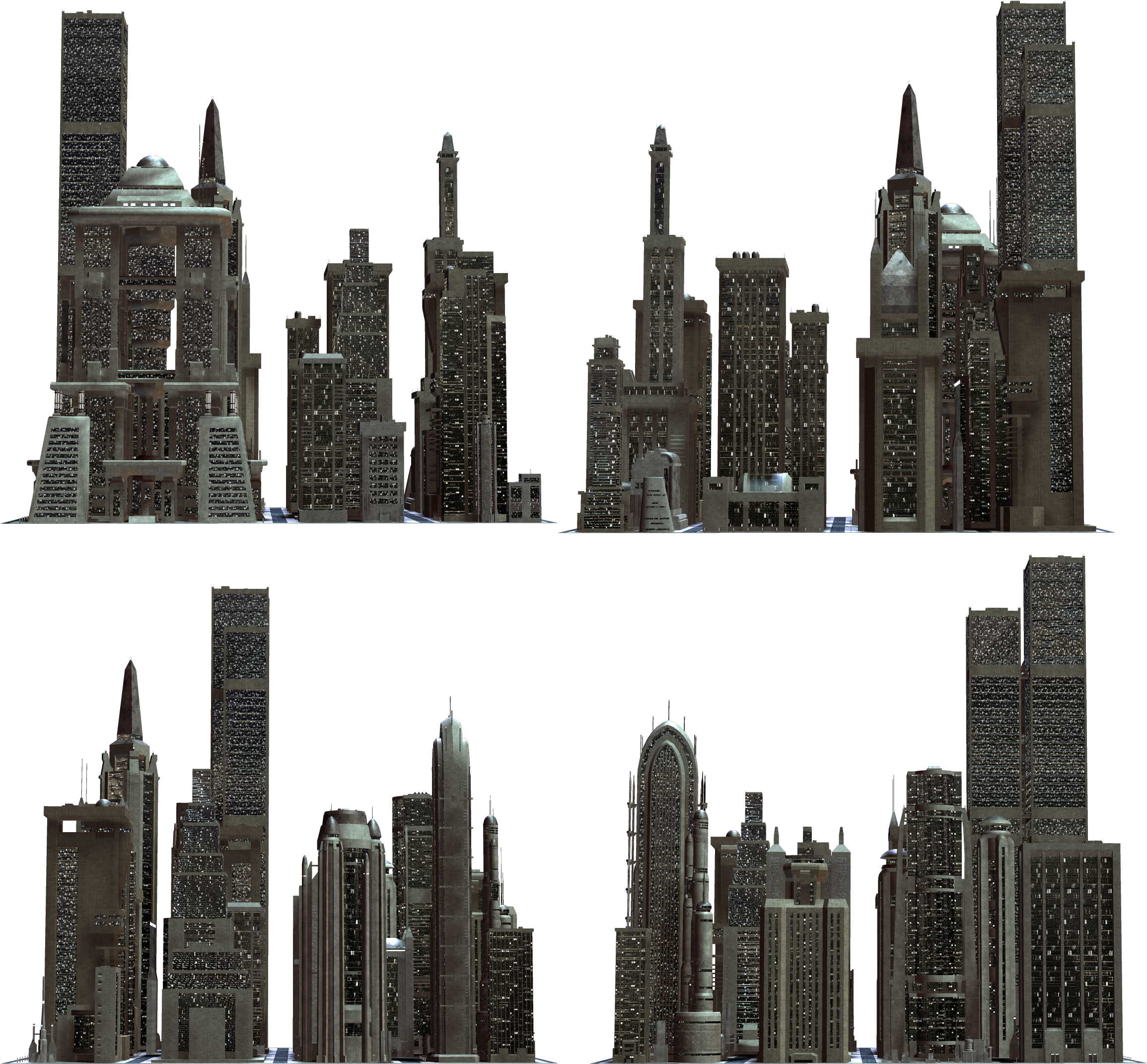 Big Building Png Image - Skyscraper Png (2458x2314), Png Download