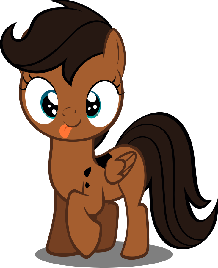 Pony Scootaloo Scooby Doo Horse Cartoon Mammal Vertebrate - My Little Pony Brown (733x900), Png Download