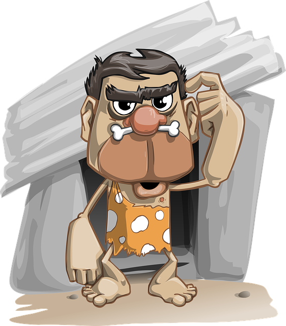 Not Only Finding One Solution But Searching For Multiple - Caveman Bone Through Nose (561x640), Png Download