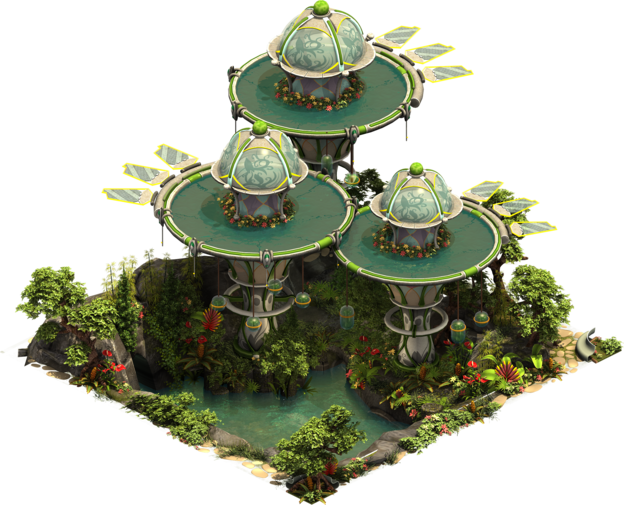 Http - //foezz - Innogamescdn - //x Ss Futureera Landmark2 - Rain Forest Project Building (624x505), Png Download