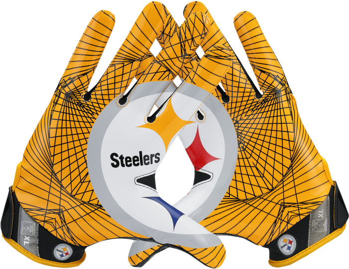 0 - Steelers Gloves (700x700), Png Download