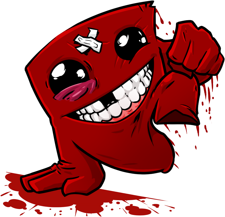 Super Meat Boy Teaser Available Now - Super Meat Boy Png (800x800), Png Download