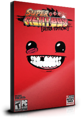 Super Meat Boy - Super Meat Boy Forever Ps4 (500x500), Png Download