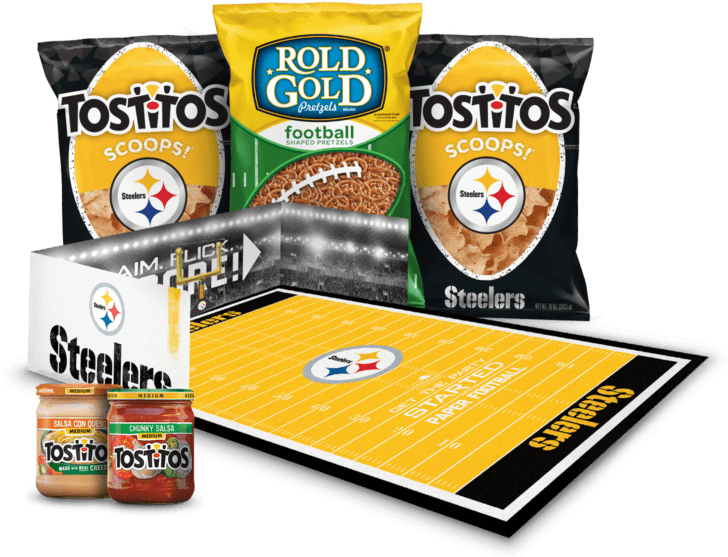 Pittsburgh Steelers Nfl Party Box - Frito-lay, Nfl Steelers Team Pack, Variety Pack (900x600), Png Download