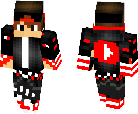 Install Magdose Minecraft Youtuber Skin Skin Instruction - Belt (584x497), Png Download