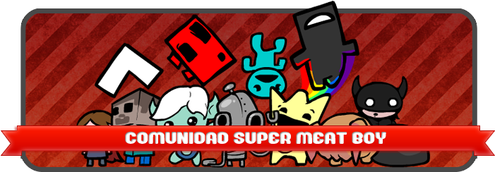 Click En La Imagen - Super Meat Boy (700x250), Png Download