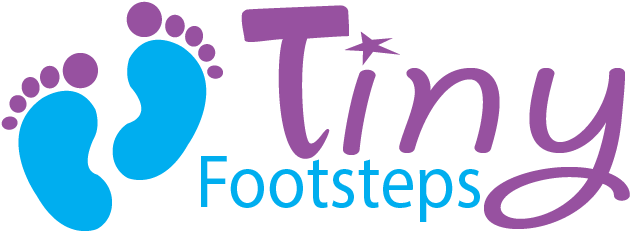 Tiny Footsteps Kindy - Cafepress Foot Baby Blanket (636x287), Png Download