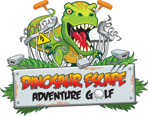Dinosaur Escape - Dinosaur Adventure Logo (500x390), Png Download