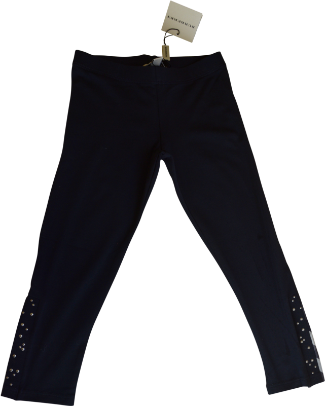 Burberry Navy Leggings - Clothing (800x800), Png Download