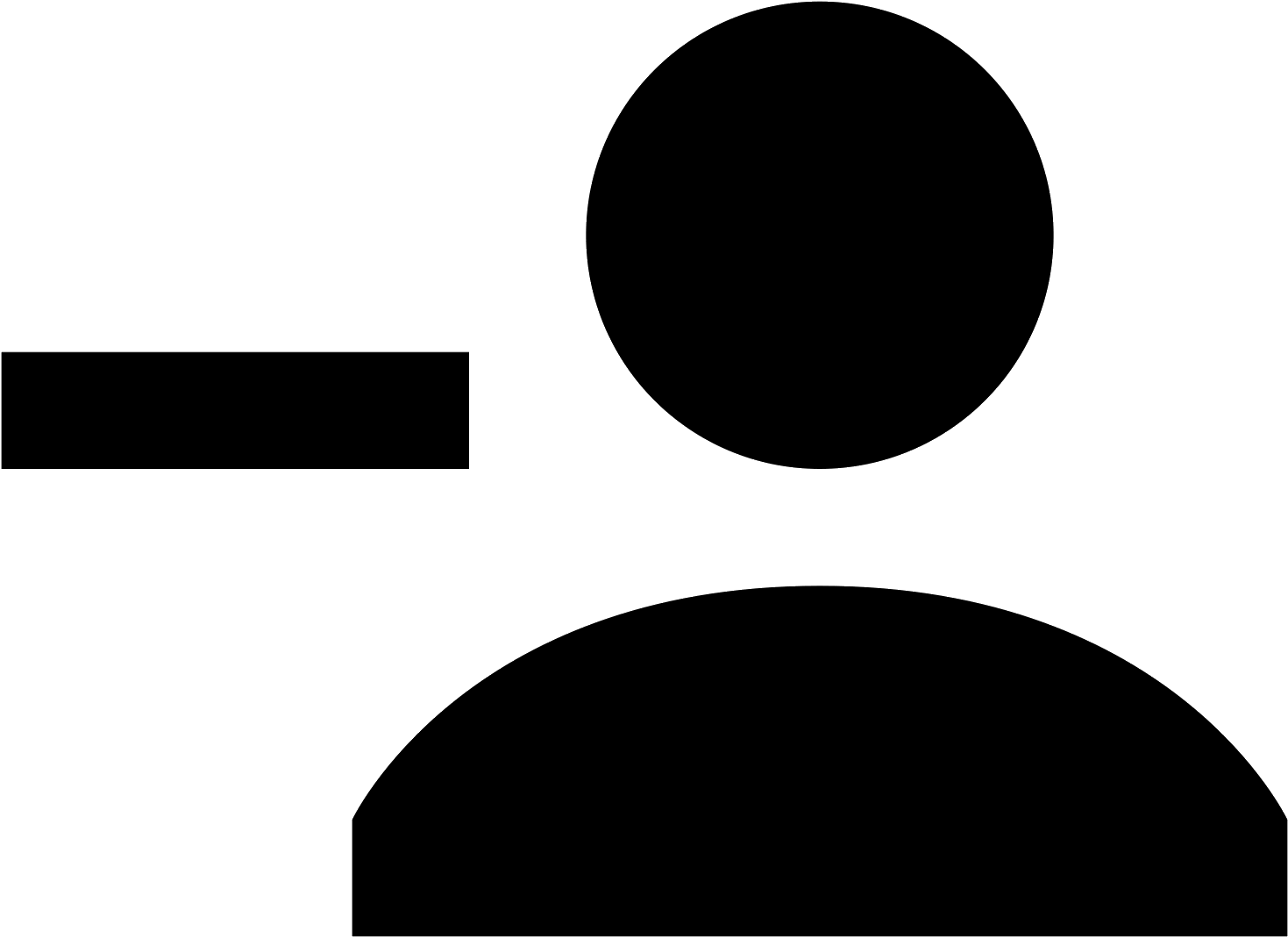 It Is An Icon Of Remove User Male - Remove User Icon (1600x1600), Png Download