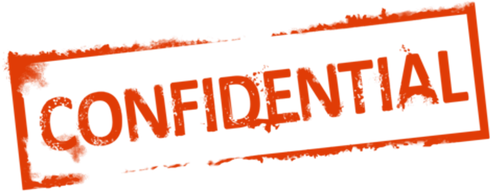How To Make A Realistic Old Rubber Stamp - Confidential Rubber Stamp Png (1600x1062), Png Download