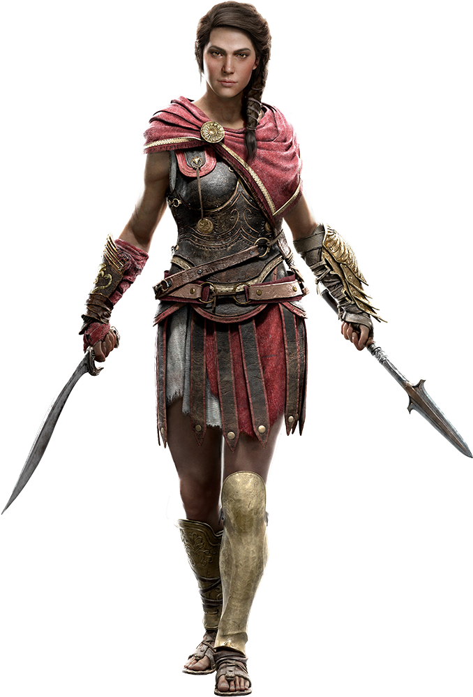 Kassandra - Assassin's Creed Odyssey Kassandra (700x1027), Png Download