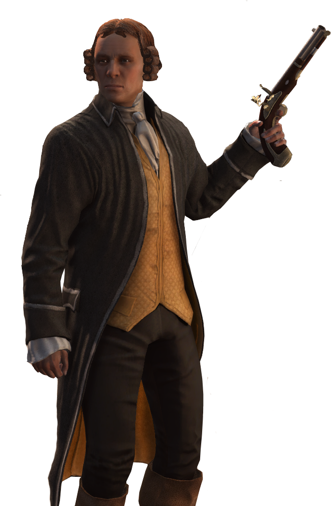 Thomas Jefferson - Assassin's Creed 3 Jefferson (679x1022), Png Download