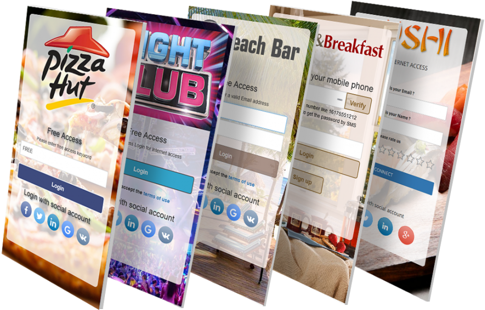 Hotspot Free Wifi Access Login Pages - Login (1024x668), Png Download