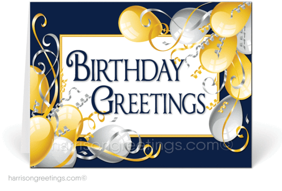 Professional Happy Birthday Cards For Customers - Corporate Happy Birthday Client (560x417), Png Download