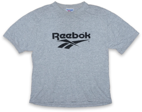 Vintage Reebok T-shirt Medium / Large - ナイキ レディースtシャツ ロゴtシャツ 半袖tシャツ コットン グレー Nike 846469 063 (480x480), Png Download