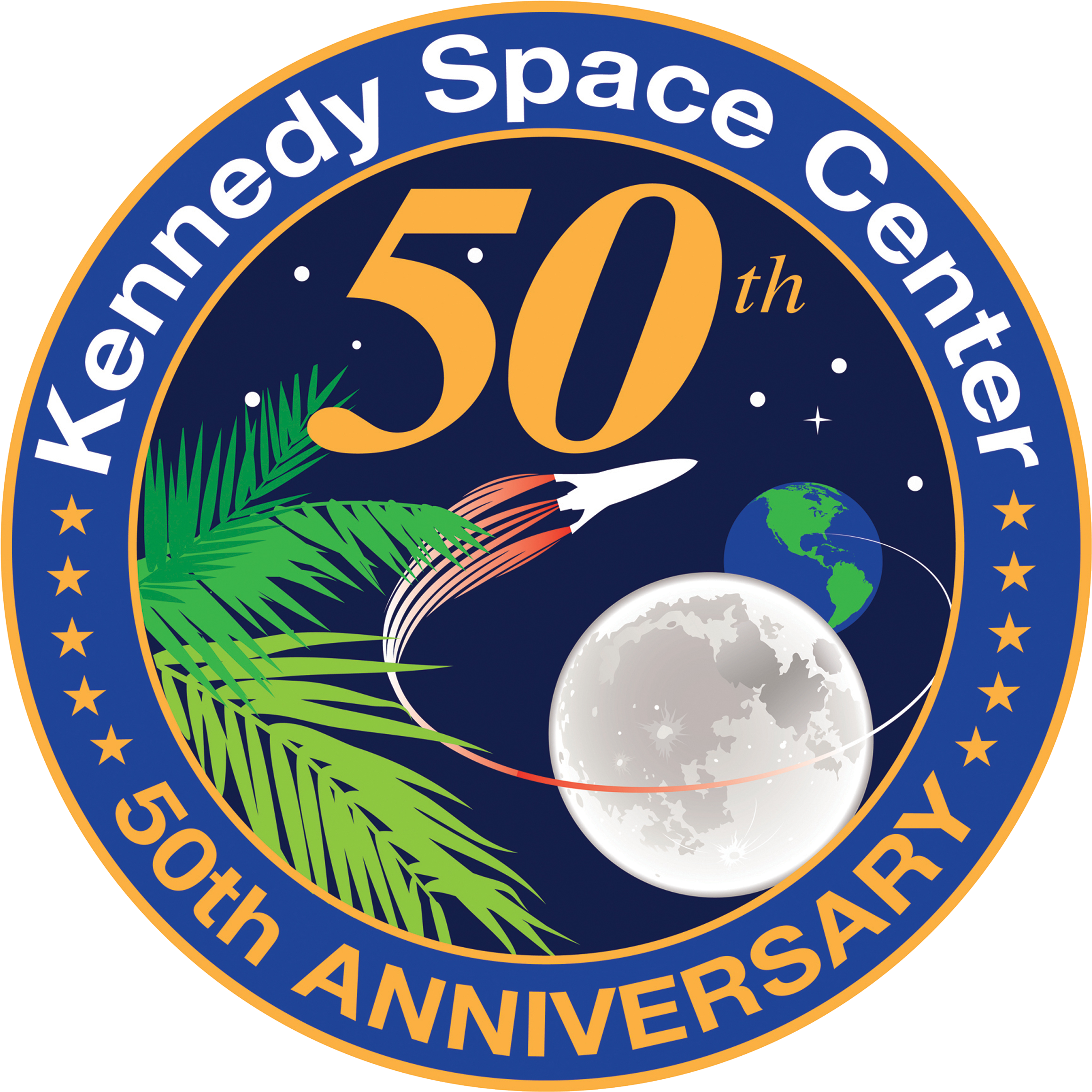 Kennedy Space Center - Nasa Kennedy Space Center Logo (2326x2326), Png Download
