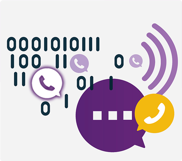 Calling Bits - Circle (700x700), Png Download