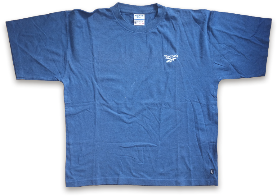Vintage Reebok Basic Chest Logo T-shirt - Reebok (900x900), Png Download