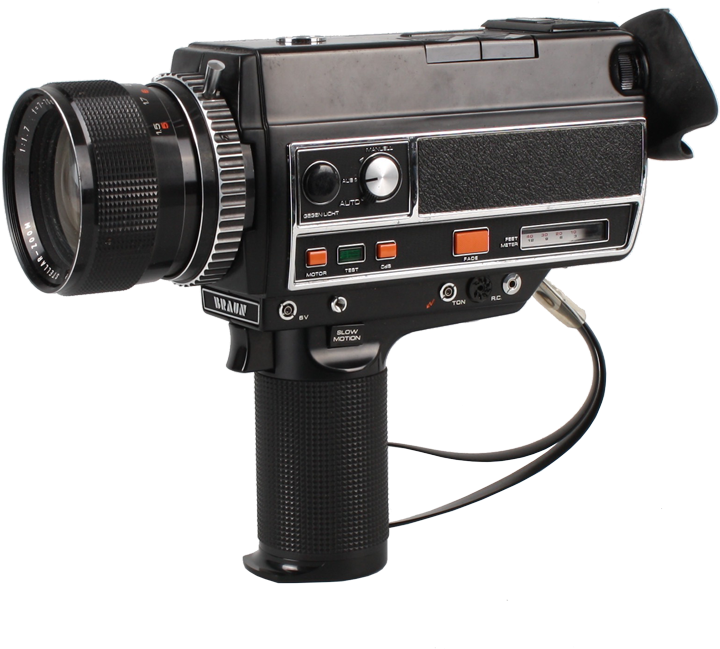 Braun Macro Mz - Vintage Film Camera Png (1000x731), Png Download