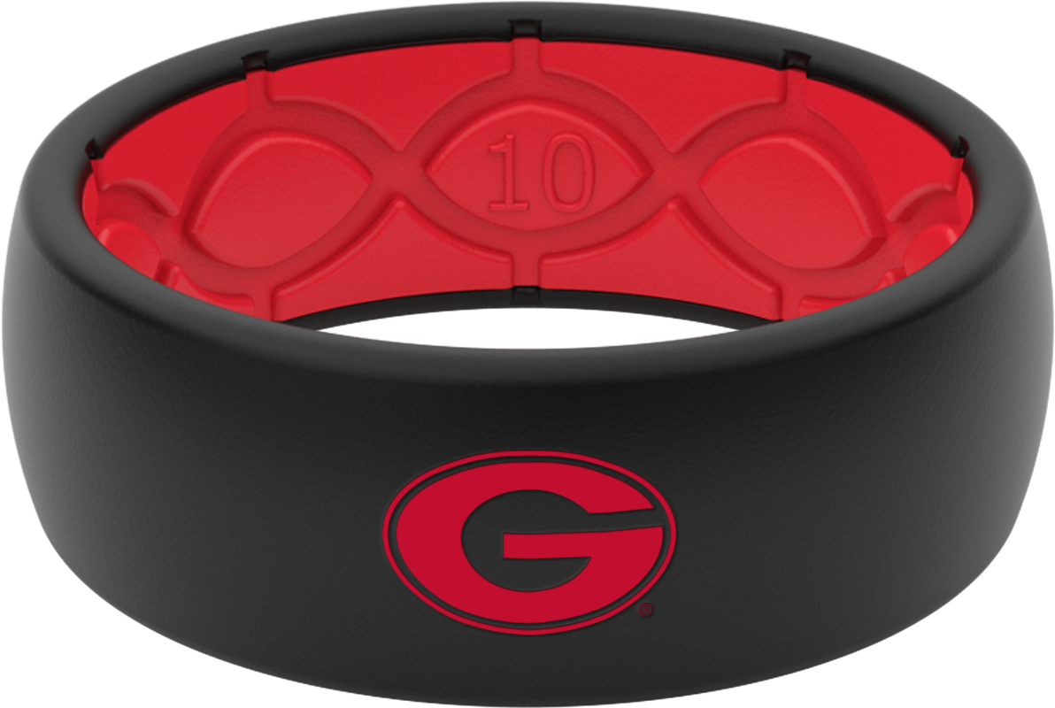Georgia Silicone Wedding Ring - Red (1920x1280), Png Download