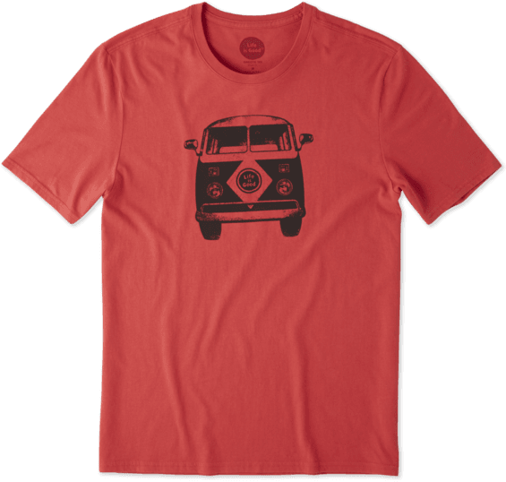 Men's Retro Van Smooth - Shirt (570x570), Png Download