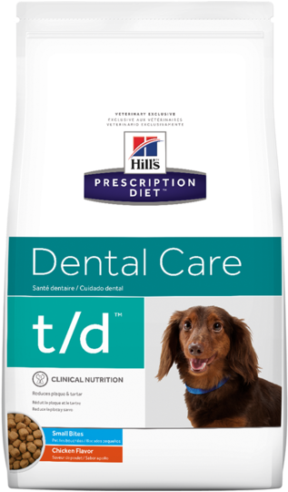 Hills Prescription Diet Canine Td Dental Care Small - Hill's Prescription Diet T D Canine Mini (620x620), Png Download