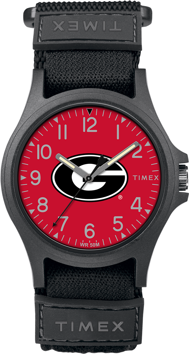 Pride Georgia Bulldogs - Timex Expedition Acadia Full Watch Green (1000x1200), Png Download