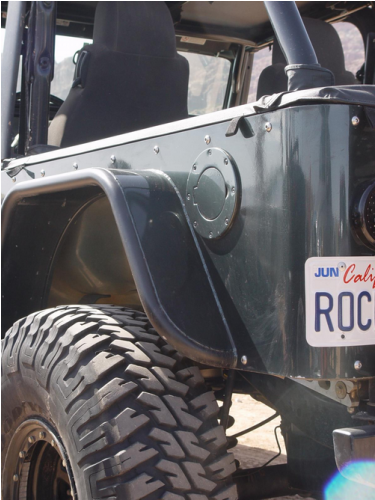 Jeep Lj Fender Flares W/corner Guards 6 Inch Flare - Jeep Wrangler (500x500), Png Download