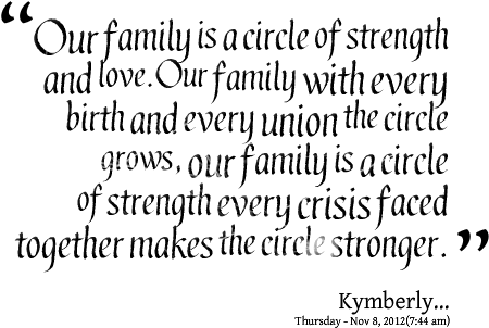 Quotes About Family Strength 62 Quotes Family Strength - Quote Of Family Strength (500x358), Png Download