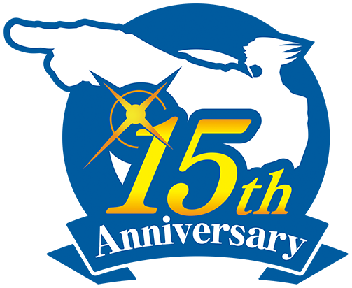 Today, Capcom Opened An Official Website For The 15th - Ace Attorney 15th Anniversary Png (503x412), Png Download