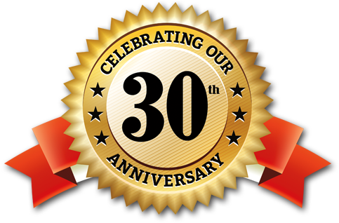 30th Anniversary - Premium Quality Logo Png (504x337), Png Download