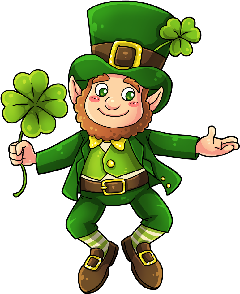 Best Hd Irish Leprechaun Clip Art Photos - Leprechaun Clipart Free (904x982), Png Download