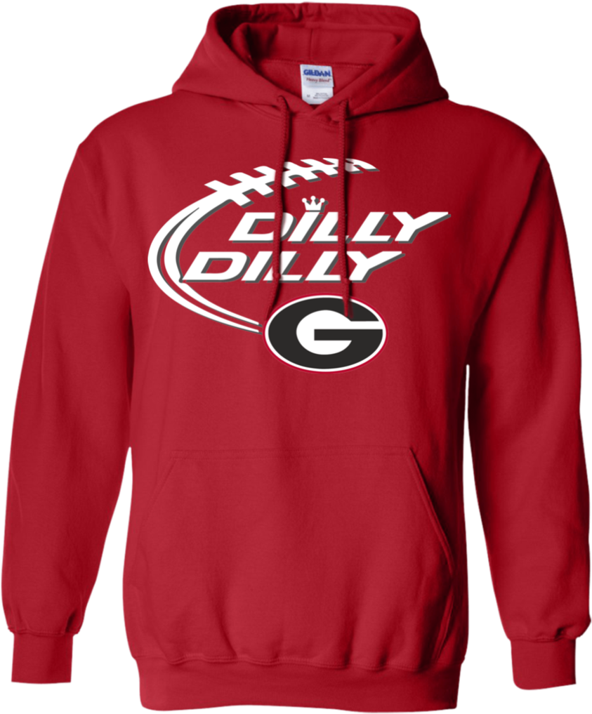 Dilly Dilly Ga Bulldogs Spoof Hoodie - Sons Of Anarchy Red Wings (1024x1024), Png Download