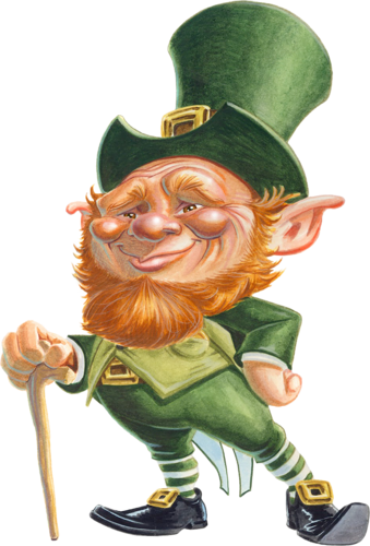 Share This Image - Irish Leprechaun (339x500), Png Download