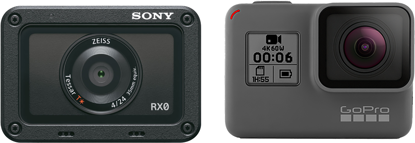 Sony Rx0 Vs Gopro Hero6 - Gopro Chdhx-601-rw Hero 6 Sports (1500x590), Png Download