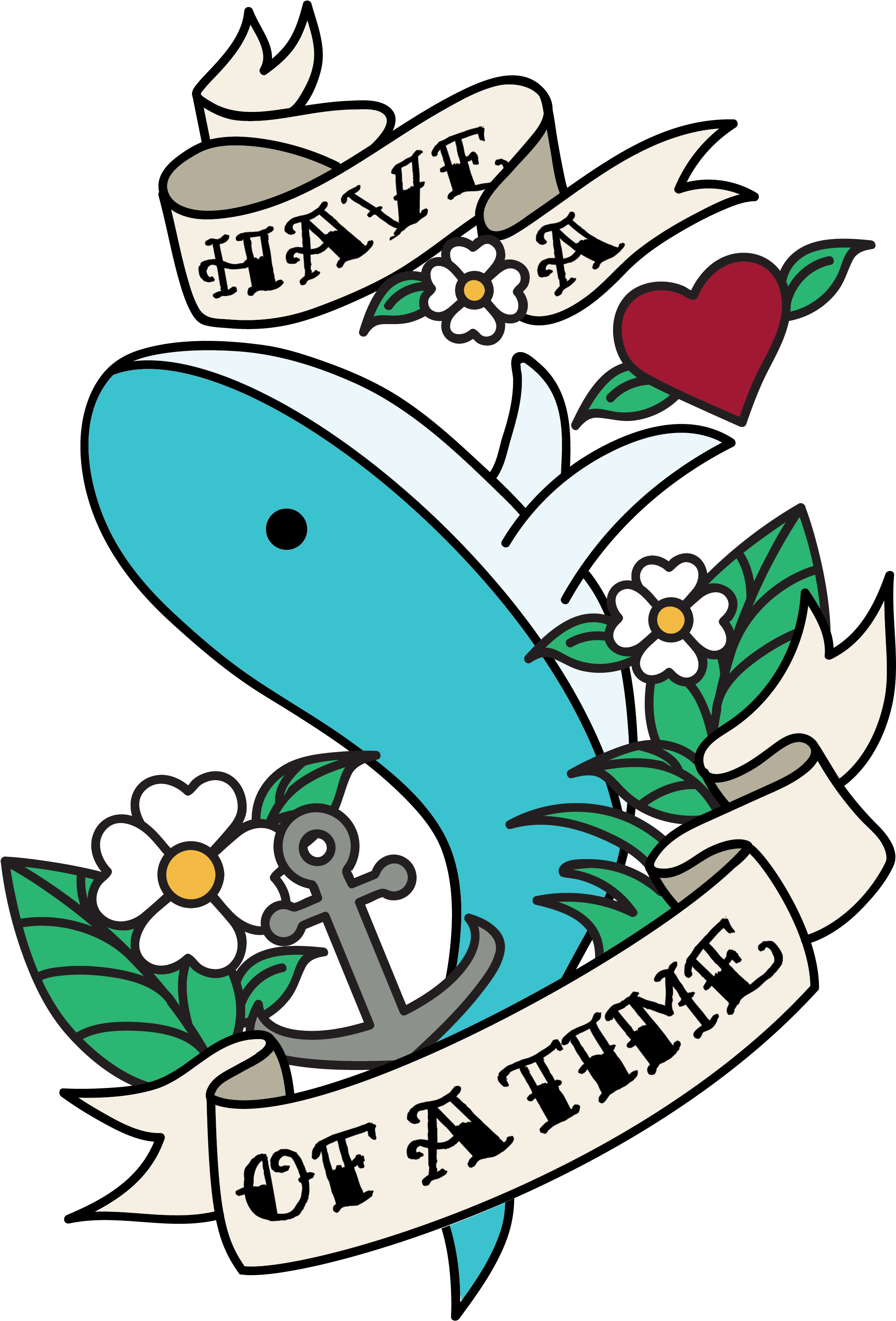 Use Of Old School Tattoo Style To Create A New T-shirt - New School Tattoo Designs Png (2481x3508), Png Download