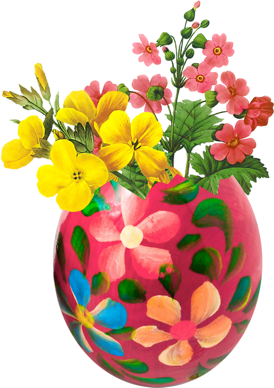 Vase Clipart Transparent - Small Flowers Botanical Illustration (659x838), Png Download