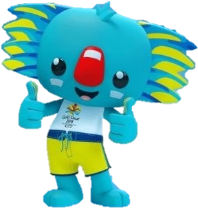 Borobi The Koala - Gold Coast Commonwealth Games Koala (618x349), Png Download