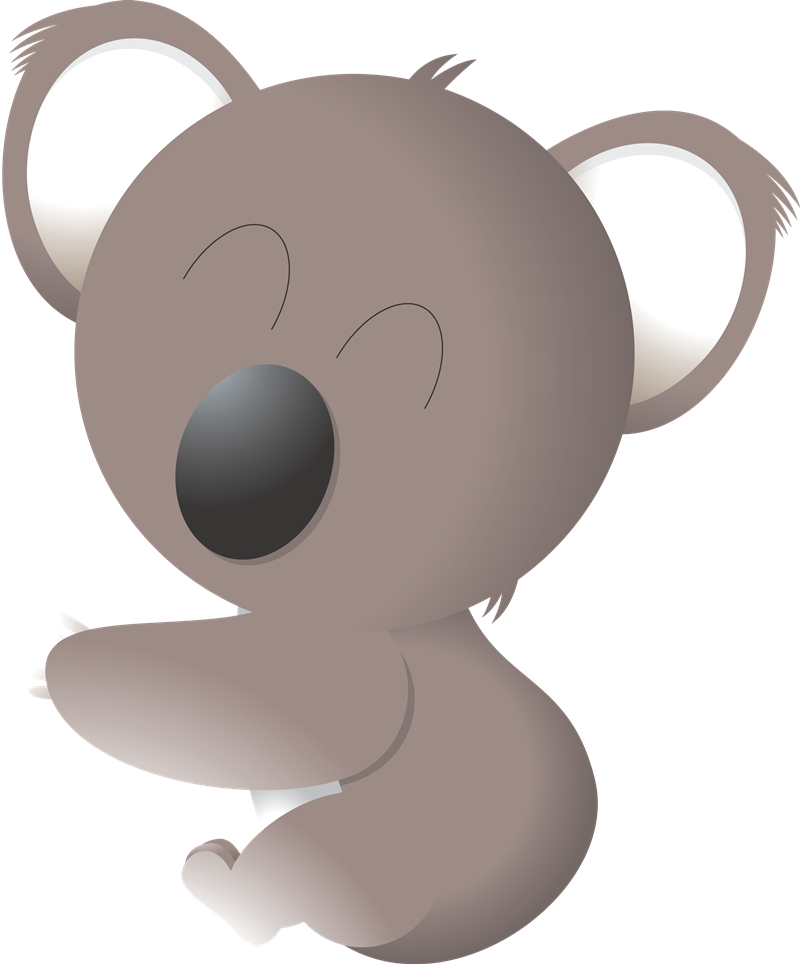 Png Image - 考 拉 图片 (800x964), Png Download