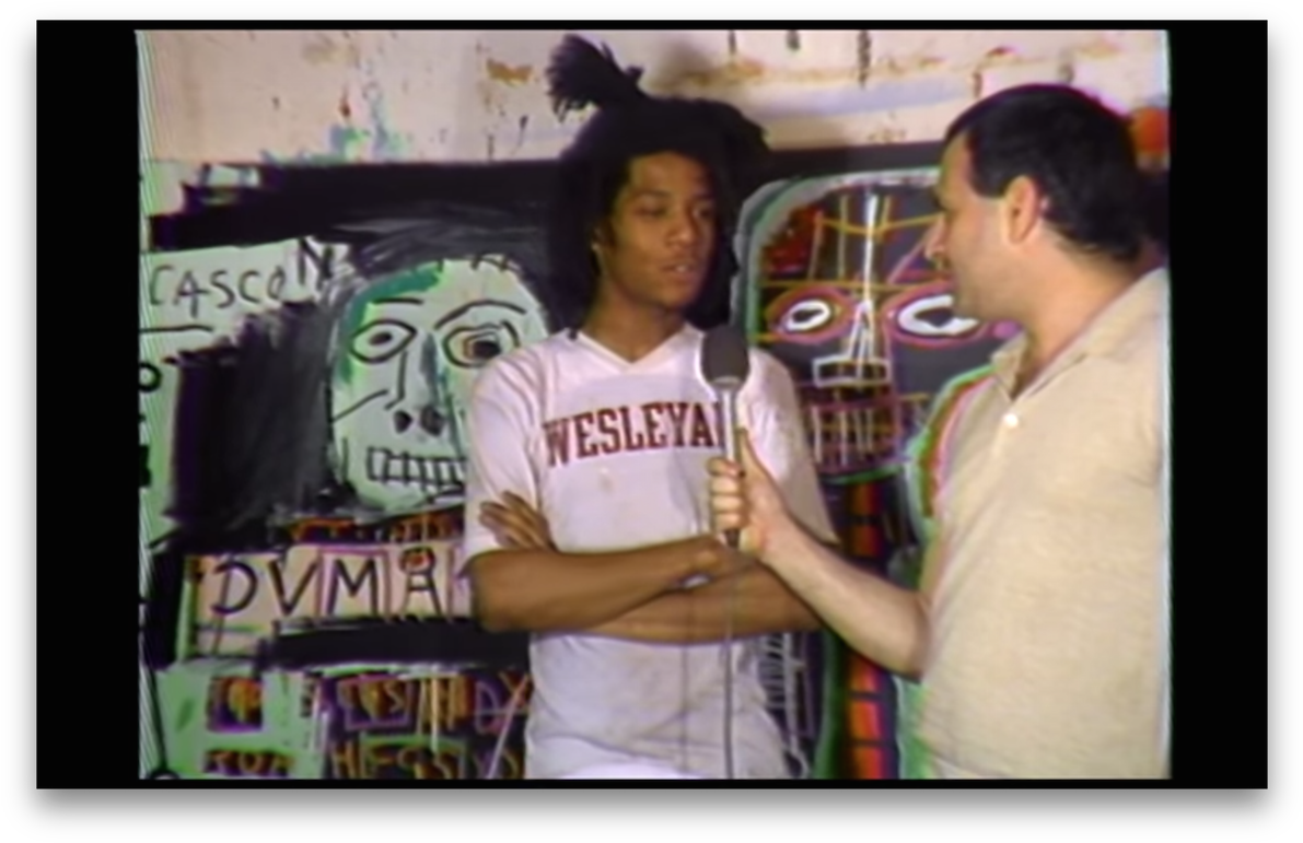 You Can Almost Picture It, The Grit And Grime Of East - Jean Michel Basquiat Rare (1200x778), Png Download
