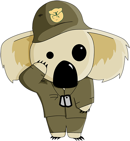 Members Of The Koala Army Have Written To All 127 Federal - Cartoon (500x500), Png Download