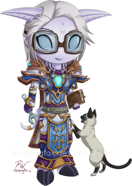 Darah By Sleepingfox - World Of Warcraft (600x809), Png Download