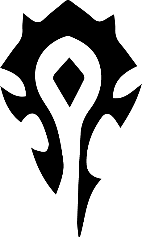 Victoryliesahead - World Of Warcraft Horde Symbol (460x766), Png Download