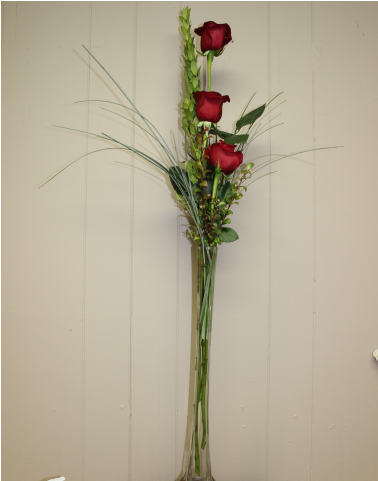 Triple Rose Tower Budvase - Boulder City (480x480), Png Download