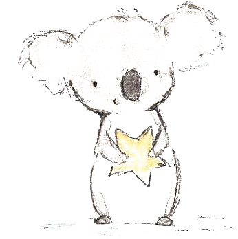 Bear Material Cartoon Pattern Koala Transprent Png - Koala (564x705), Png Download