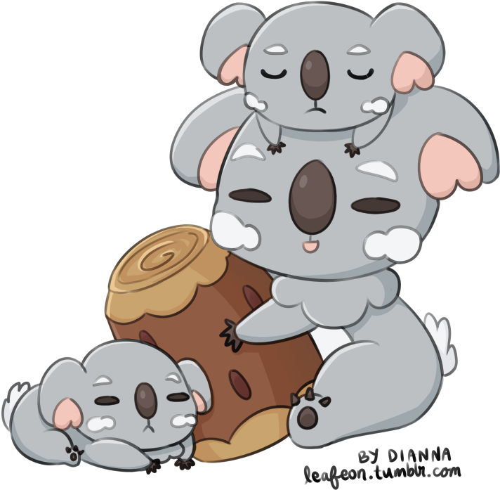 Koala Clipart Transparent Tumblr - Koala (1275x1134), Png Download
