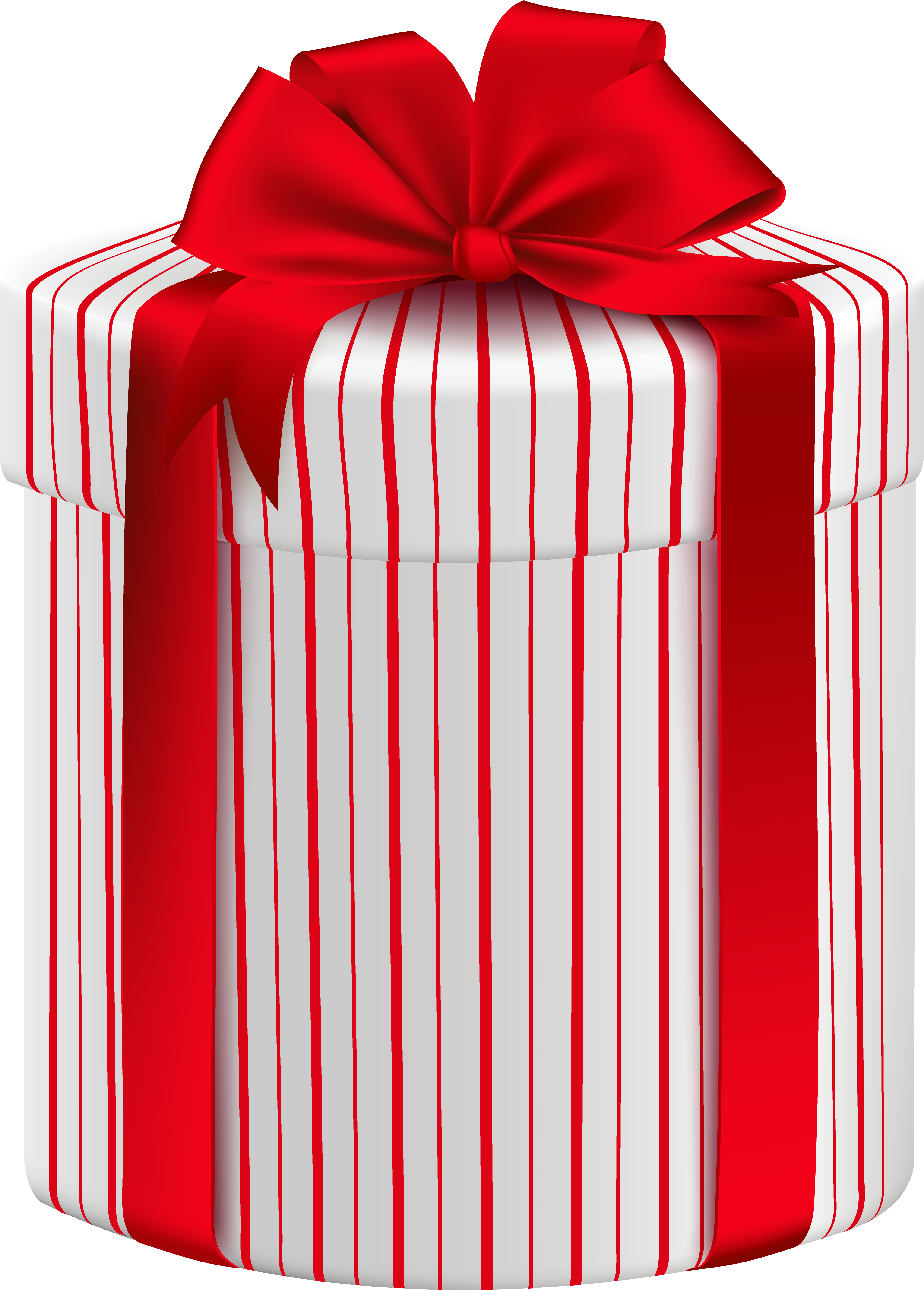 Large Gift Box With Red Bow Png Clipart Image - Cajas Grandes De Regalo (4162x5752), Png Download