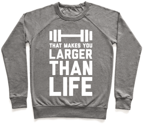 Larger Than Life Pullover - Dungeon And Dragons Clothes (484x484), Png Download